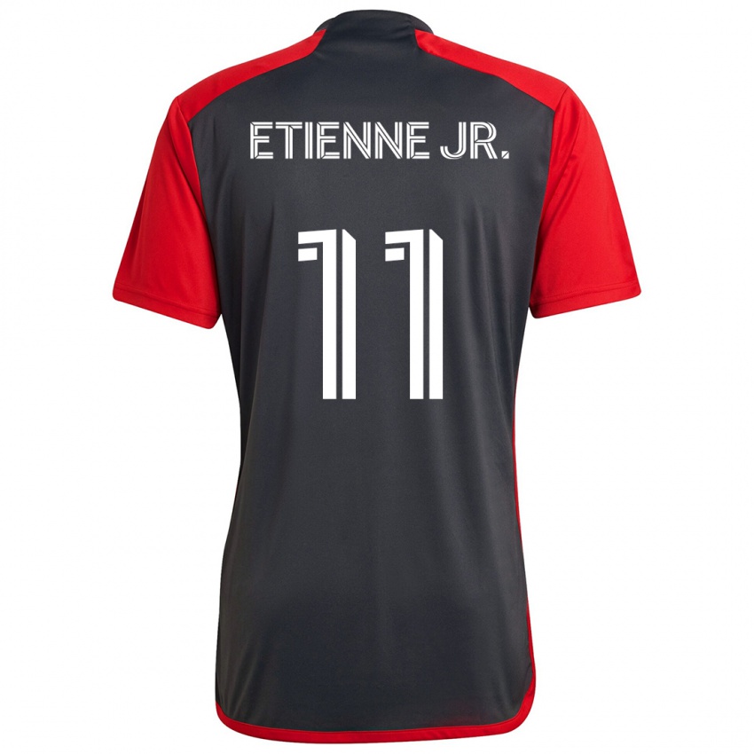 Niño Camiseta Derrick Etienne Jr. #11 Rojo Grayn 1ª Equipación 2024/25 La Camisa Argentina