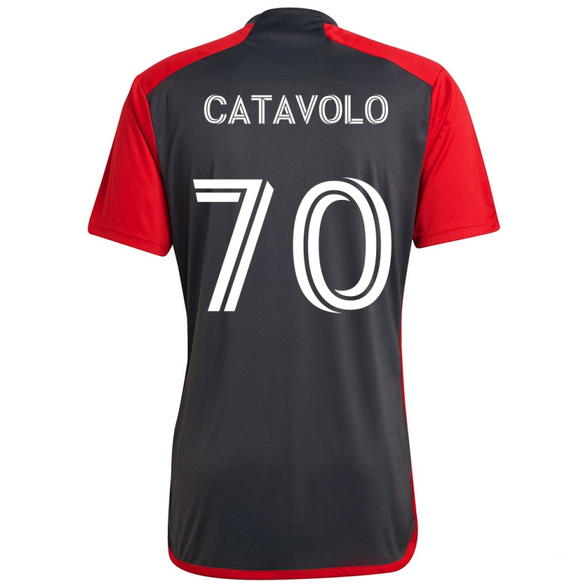 Niño Camiseta Matthew Catavolo #70 Rojo Grayn 1ª Equipación 2024/25 La Camisa Argentina