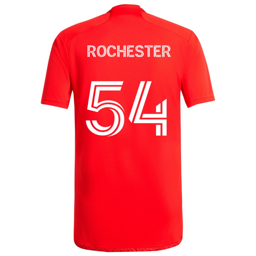 Niño Camiseta Lamonth Rochester #54 Rojo Blanco 1ª Equipación 2024/25 La Camisa Argentina