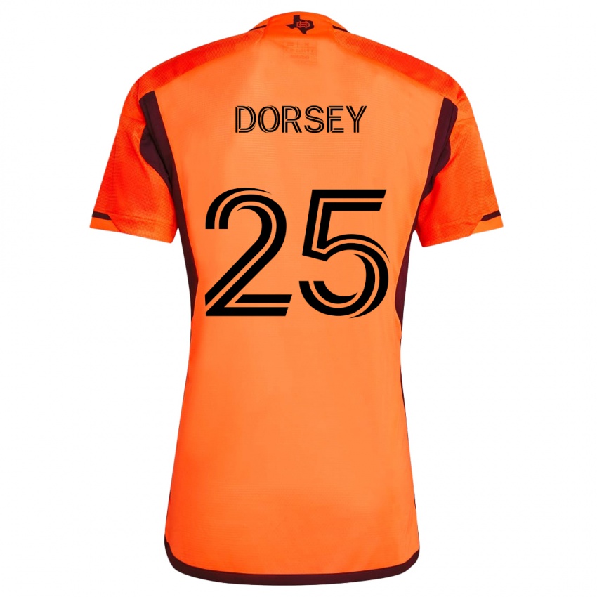 Niño Camiseta Griffin Dorsey #25 Naranja Negro 1ª Equipación 2024/25 La Camisa Argentina