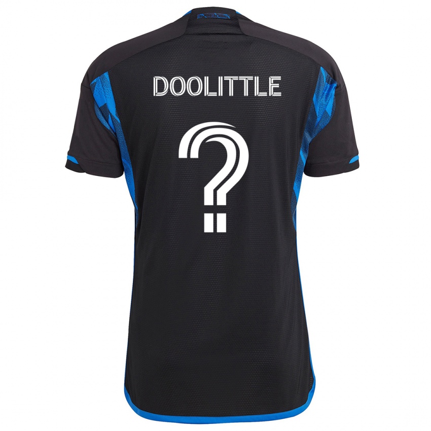 Niño Camiseta Brooks Doolittle #0 Azul Negro 1ª Equipación 2024/25 La Camisa Argentina