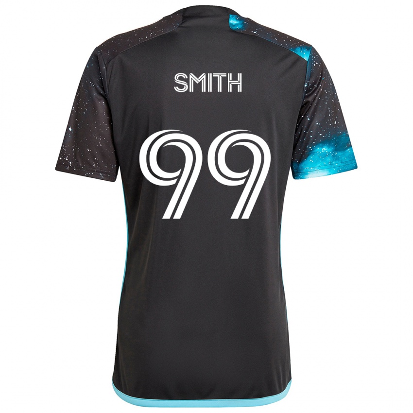 Niño Camiseta Jordan Adebayo-Smith #99 Azul Negro 1ª Equipación 2024/25 La Camisa Argentina