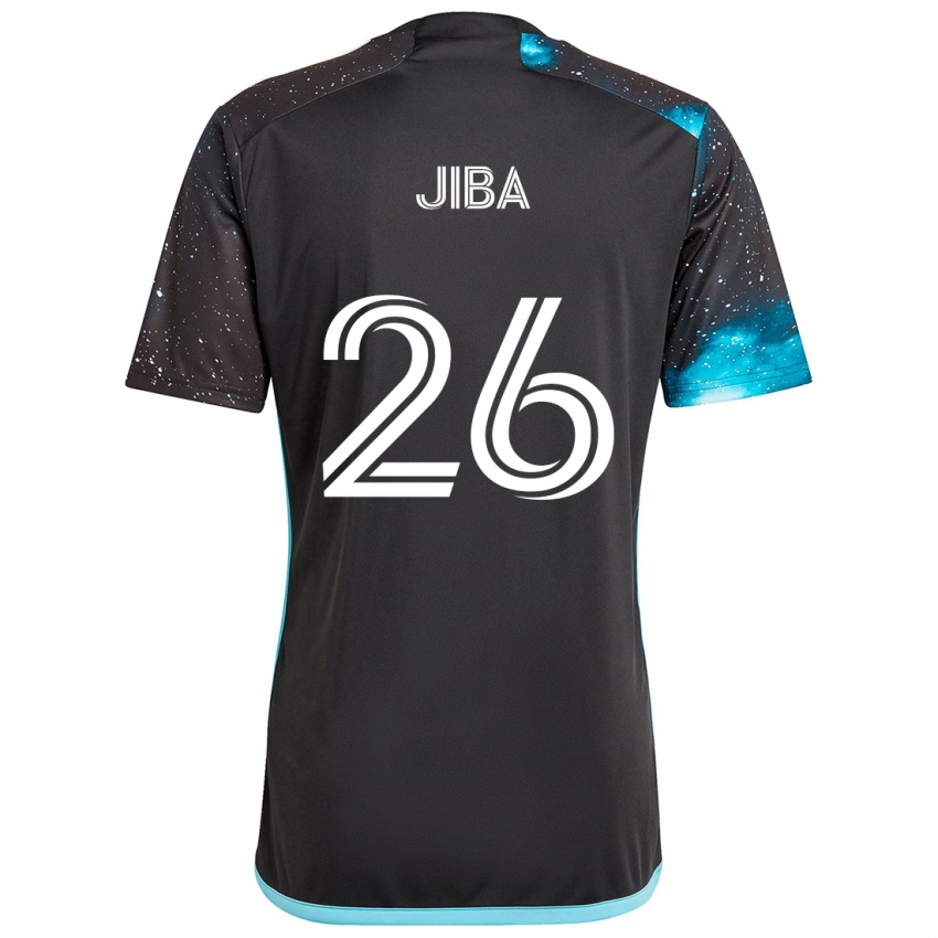 Niño Camiseta Ryen Jiba #26 Azul Negro 1ª Equipación 2024/25 La Camisa Argentina