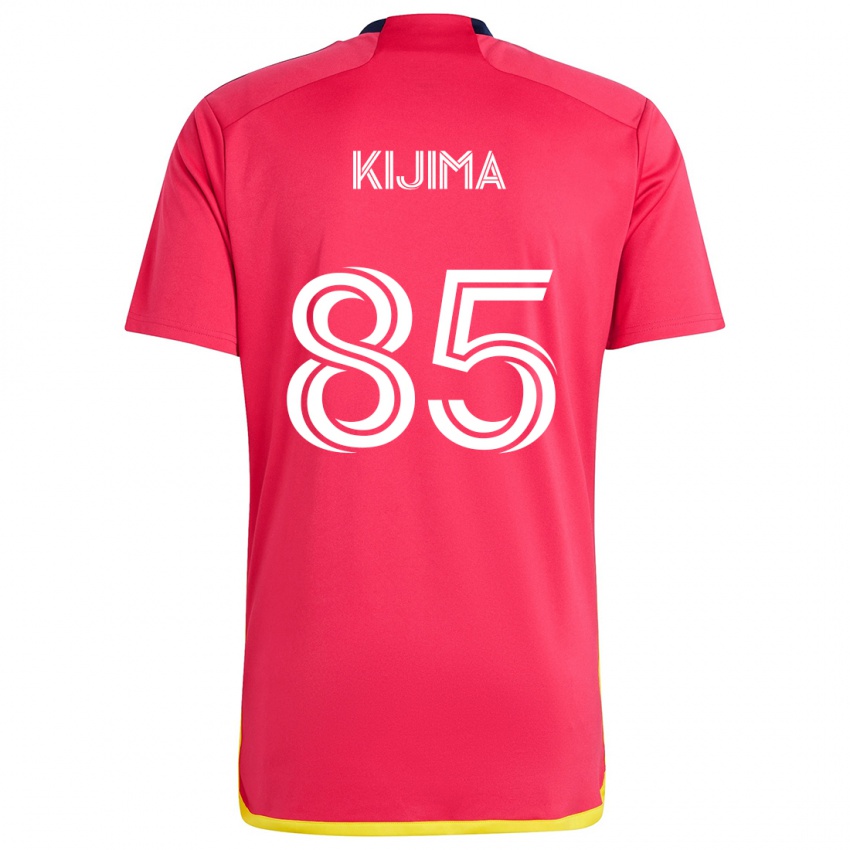 Niño Camiseta Hosei Kijima #85 Rojo Azul 1ª Equipación 2024/25 La Camisa Argentina