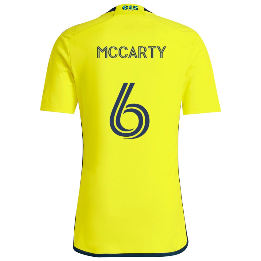 Niño Camiseta Dax Mccarty #6 Amarillo Azul 1ª Equipación 2024/25 La Camisa Argentina