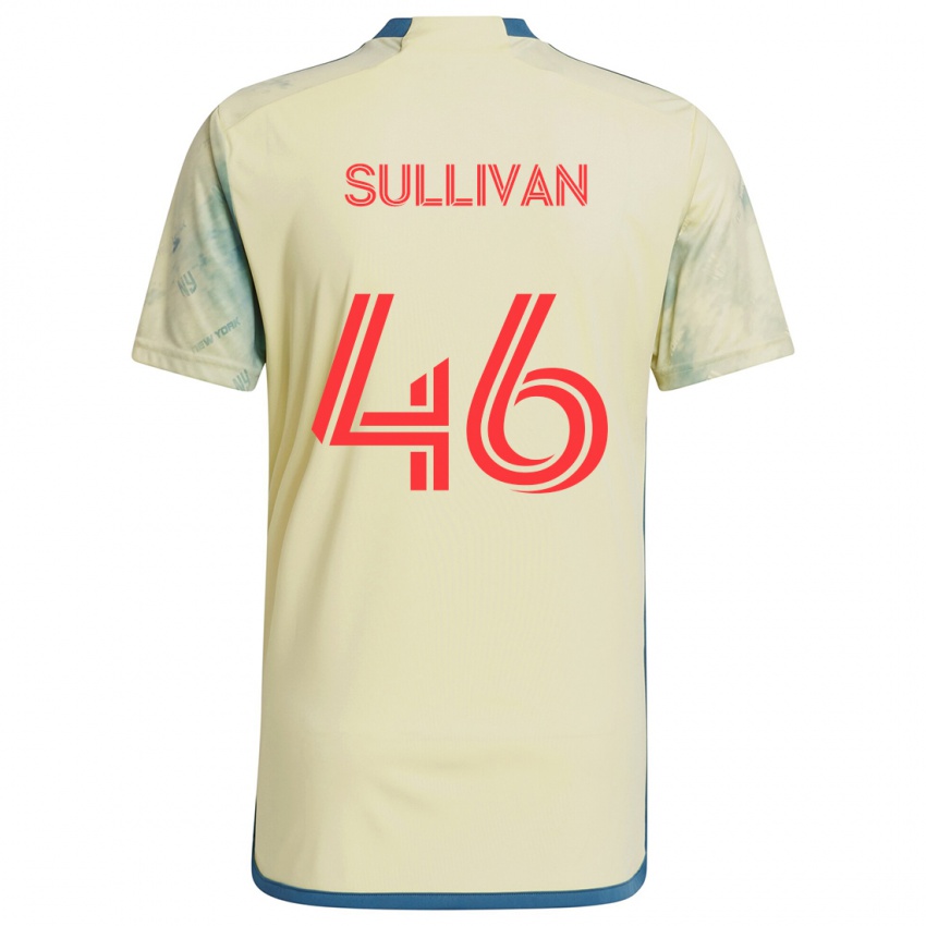 Niño Camiseta Dylan Sullivan #46 Amarillo Rojo Azul 1ª Equipación 2024/25 La Camisa Argentina