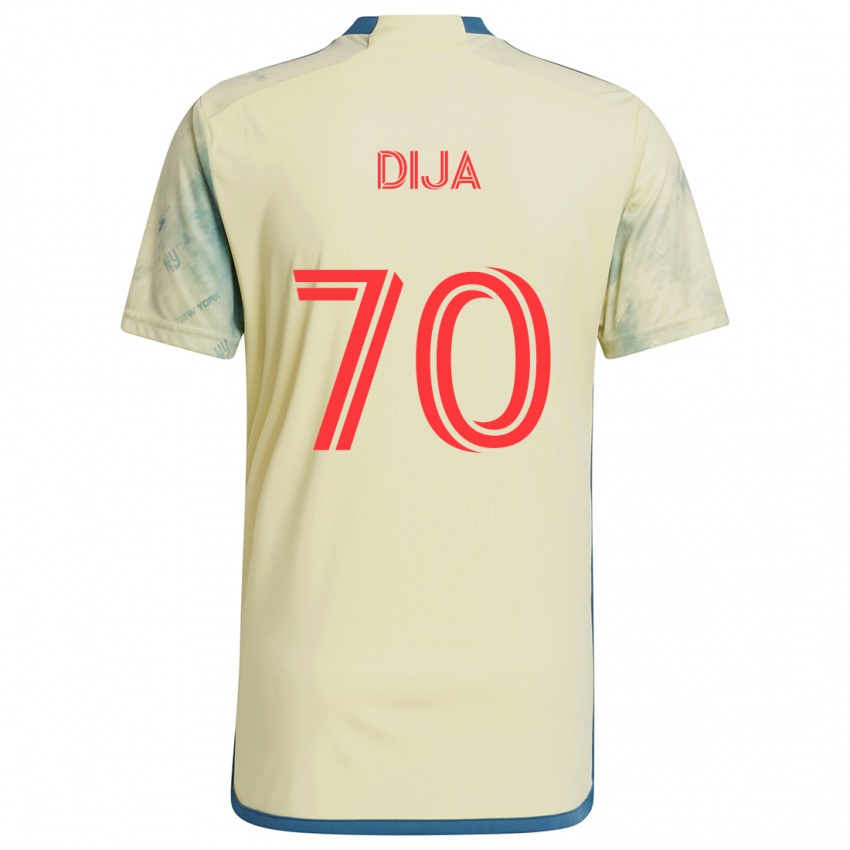 Niño Camiseta Dija #70 Amarillo Rojo Azul 1ª Equipación 2024/25 La Camisa Argentina