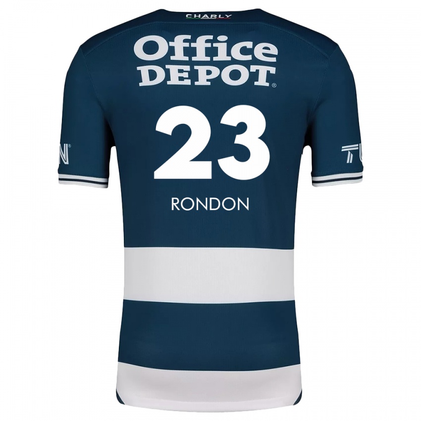 Niño Camiseta Salomon Rondon #23 Azul Blanco 1ª Equipación 2024/25 La Camisa Argentina