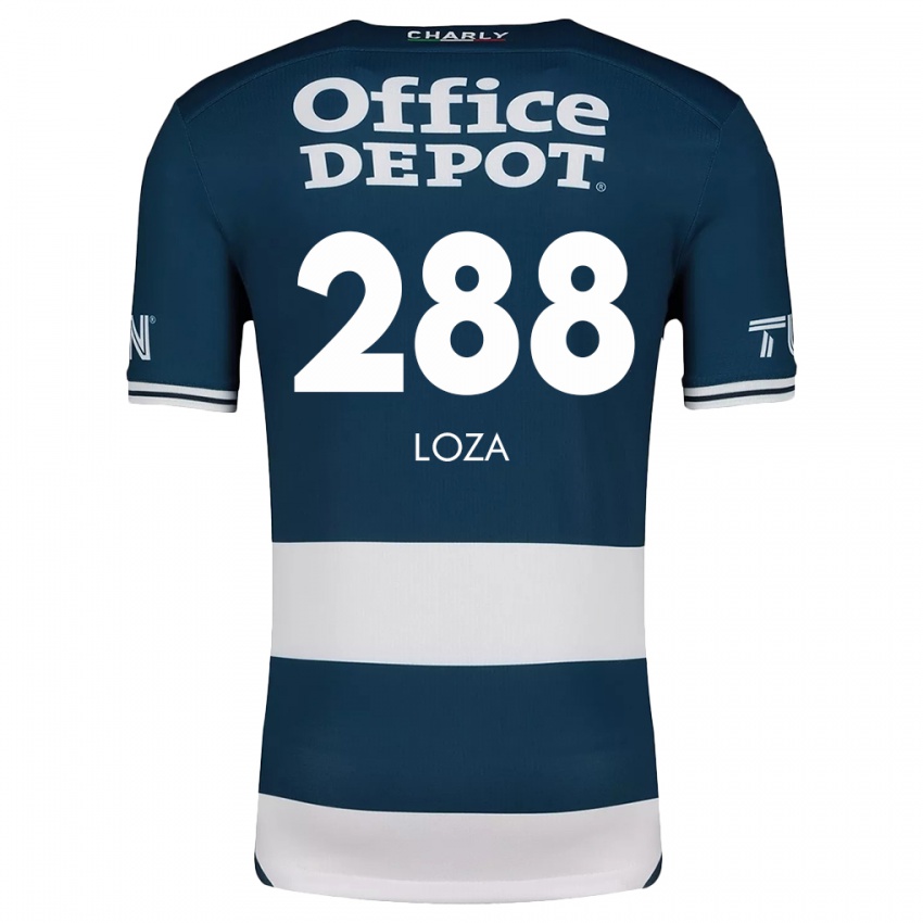 Niño Camiseta Santino Loza #288 Azul Blanco 1ª Equipación 2024/25 La Camisa Argentina