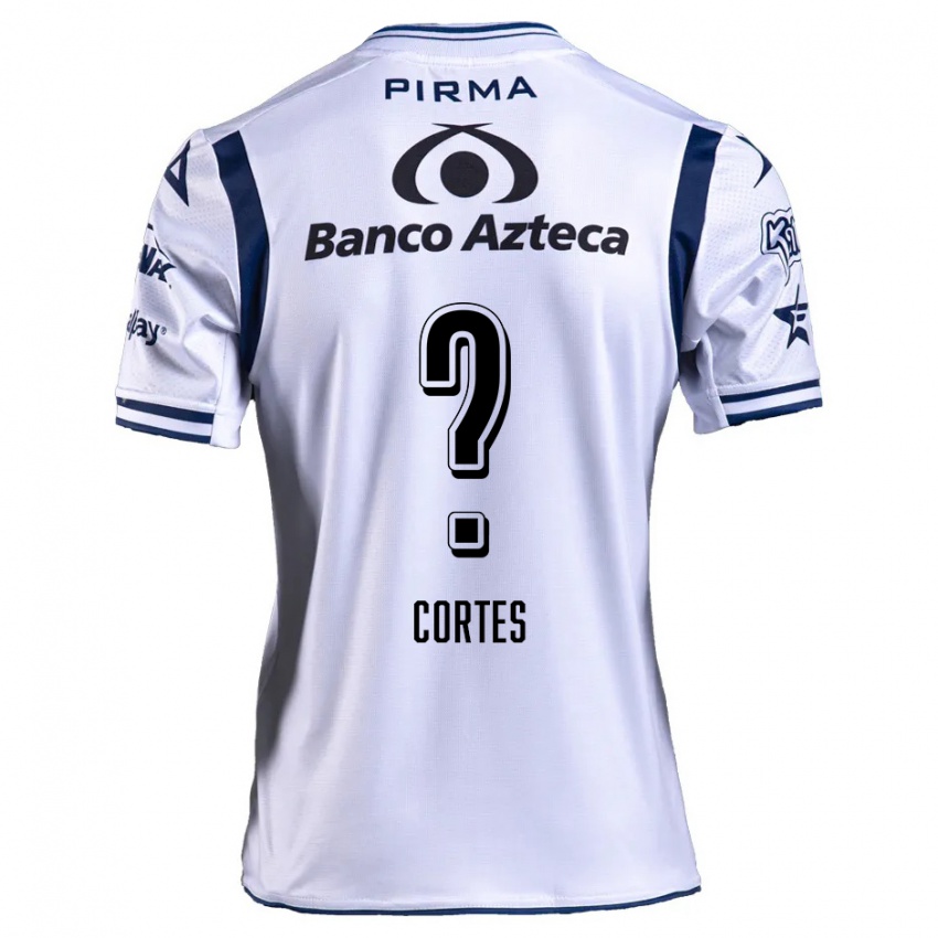 Niño Camiseta Vinícius Côrtes #0 Blanco Azul Marino 1ª Equipación 2024/25 La Camisa Argentina