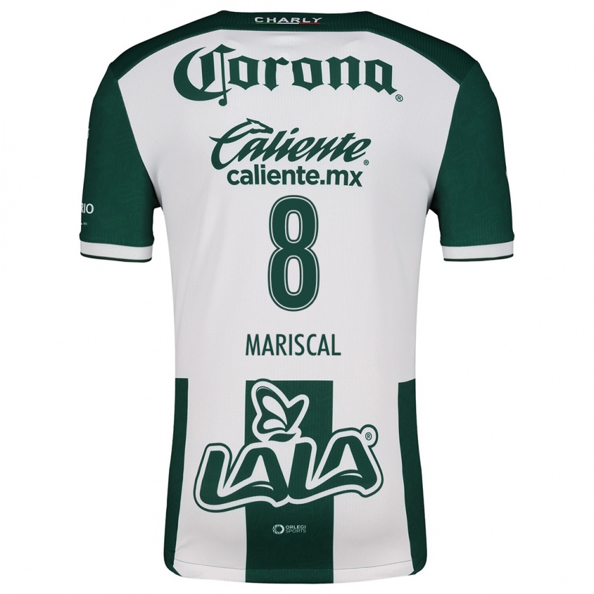 Niño Camiseta Salvador Mariscal #8 Verde Blanco 1ª Equipación 2024/25 La Camisa Argentina