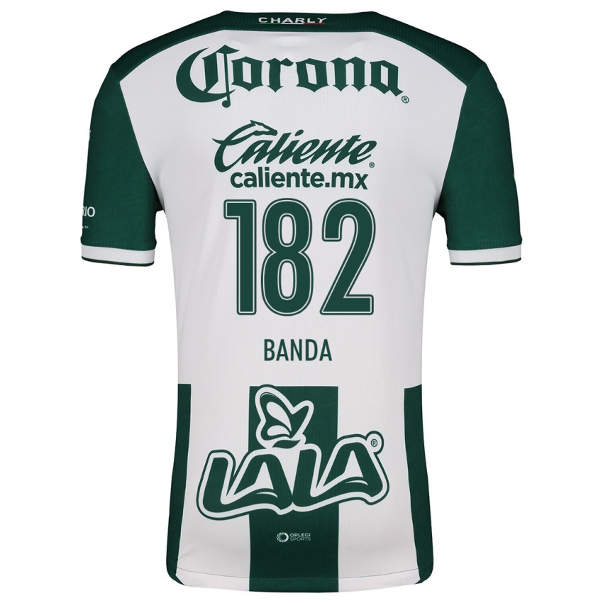 Niño Camiseta Iker Banda #182 Verde Blanco 1ª Equipación 2024/25 La Camisa Argentina