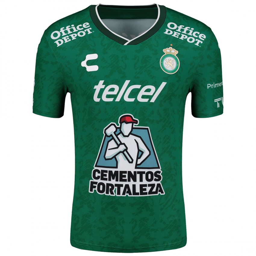 Niño Camiseta Alan Medina #16 Verde Blanco 1ª Equipación 2024/25 La Camisa Argentina