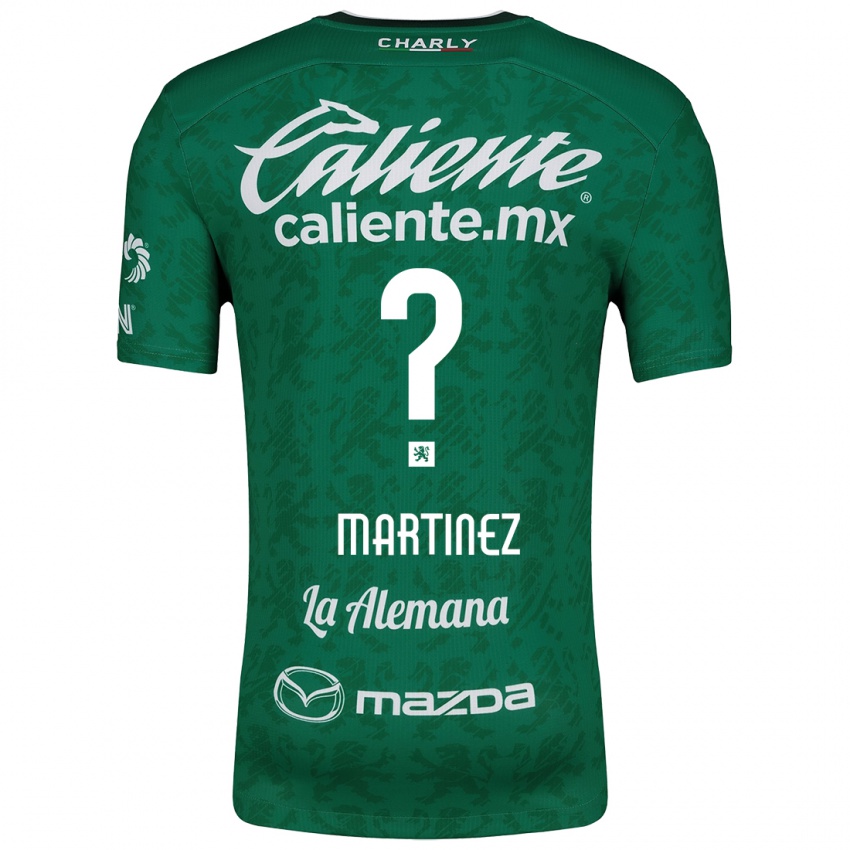 Niño Camiseta Edson Martínez #0 Verde Blanco 1ª Equipación 2024/25 La Camisa Argentina