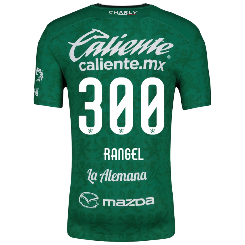 Niño Camiseta Luis Rangel #300 Verde Blanco 1ª Equipación 2024/25 La Camisa Argentina