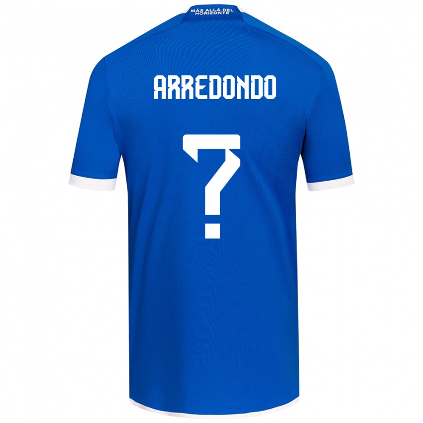 Niño Camiseta Milovan Arredondo #0 Azul Blanco 1ª Equipación 2024/25 La Camisa Argentina