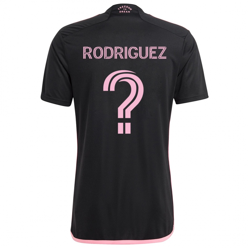 Niño Camiseta Emerson Rodríguez #0 Negro 2ª Equipación 2024/25 La Camisa Argentina