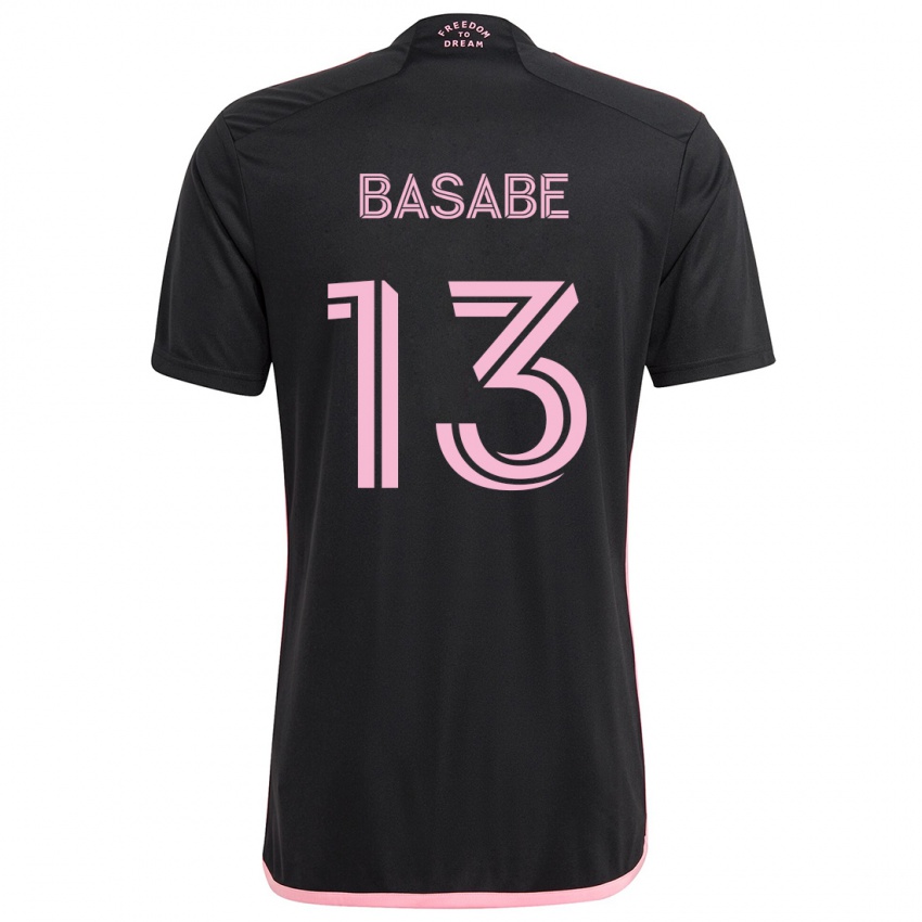 Niño Camiseta Samuel Basabe #13 Negro 2ª Equipación 2024/25 La Camisa Argentina