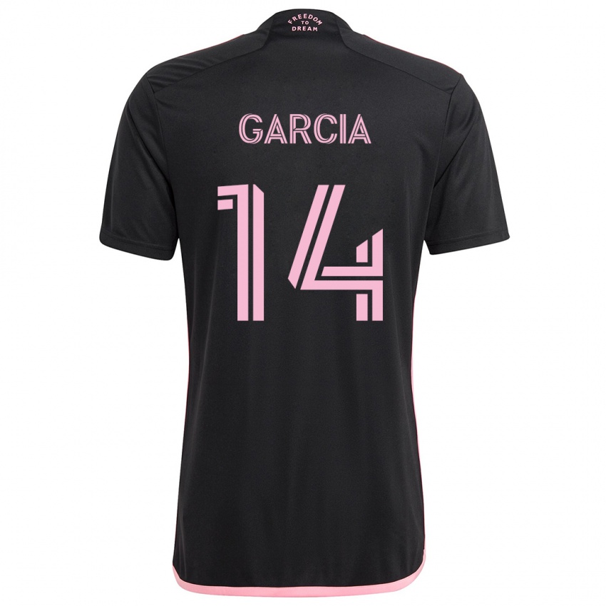 Niño Camiseta Santiago Garcia #14 Negro 2ª Equipación 2024/25 La Camisa Argentina