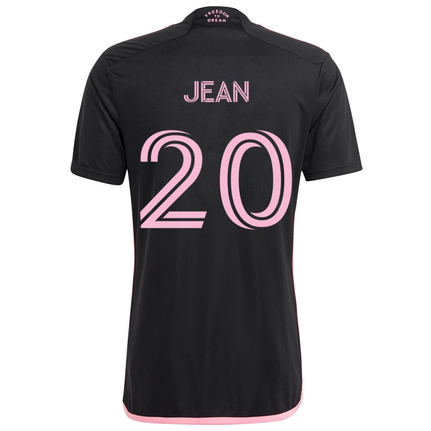 Niño Camiseta Corentin Jean #20 Negro 2ª Equipación 2024/25 La Camisa Argentina