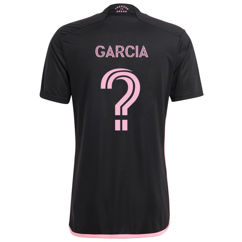 Niño Camiseta Lesther Garcia #0 Negro 2ª Equipación 2024/25 La Camisa Argentina