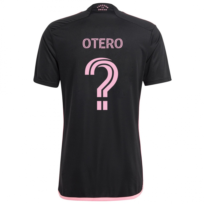 Niño Camiseta Sebastián Otero #0 Negro 2ª Equipación 2024/25 La Camisa Argentina