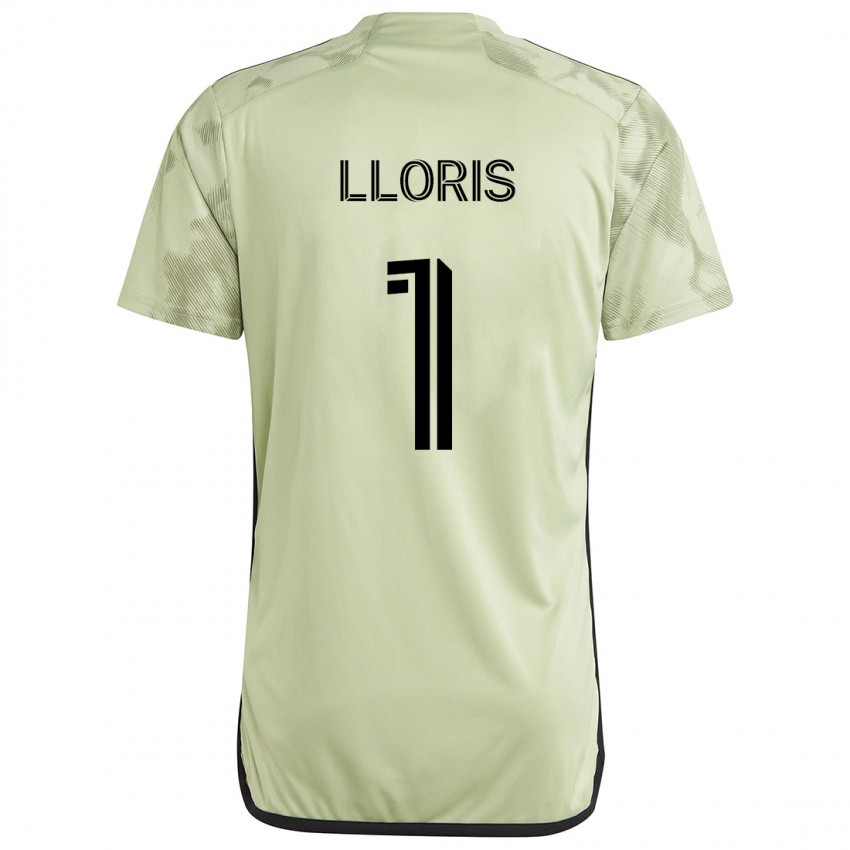 Niño Camiseta Hugo Lloris #1 Verde Claro 2ª Equipación 2024/25 La Camisa Argentina