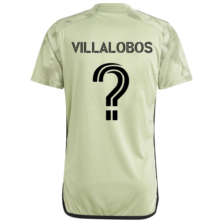 Niño Camiseta Kristian Villalobos #0 Verde Claro 2ª Equipación 2024/25 La Camisa Argentina