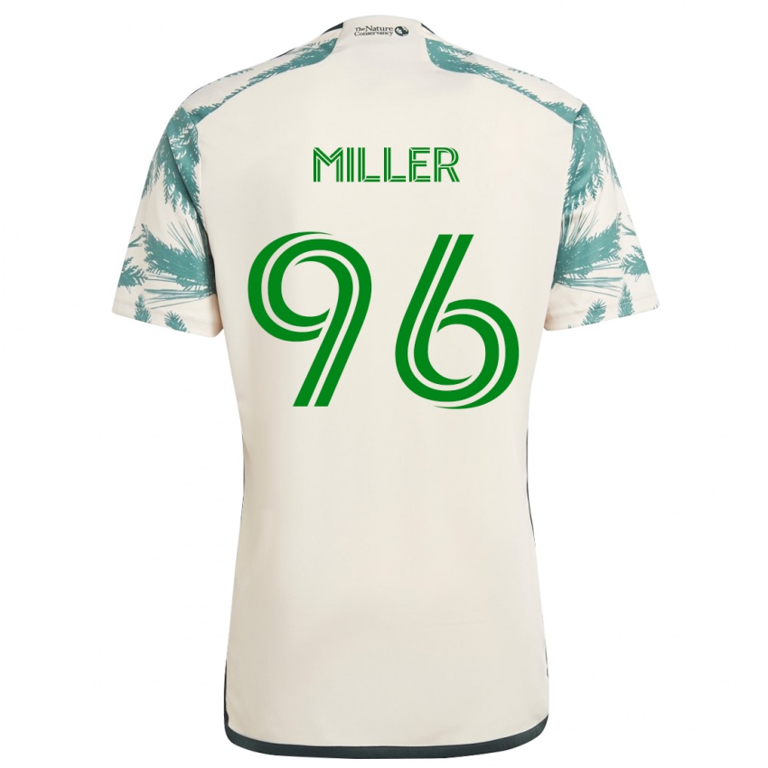 Niño Camiseta Carver Miller #96 Beige Marrón 2ª Equipación 2024/25 La Camisa Argentina