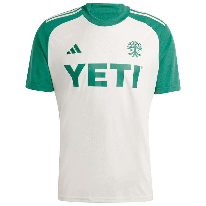 Niño Camiseta Ihren Namen #0 Colores Tostados Verde 2ª Equipación 2024/25 La Camisa Argentina