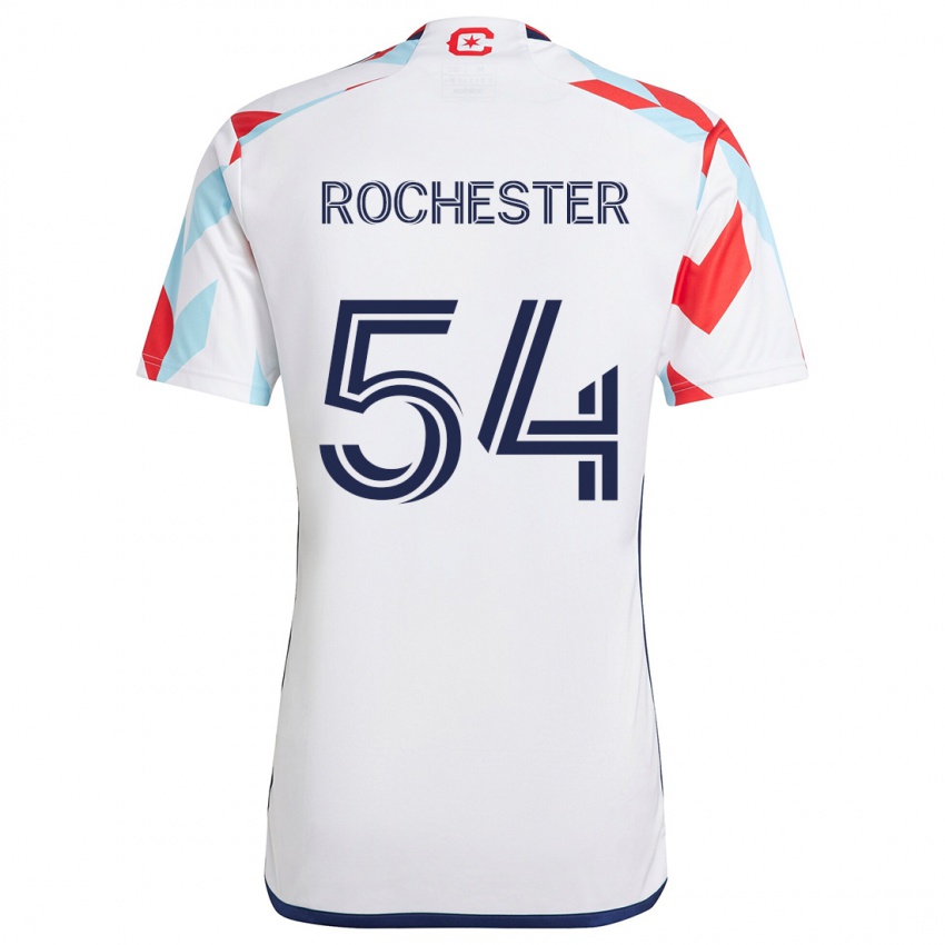 Niño Camiseta Lamonth Rochester #54 Blanco Rojo Azul 2ª Equipación 2024/25 La Camisa Argentina