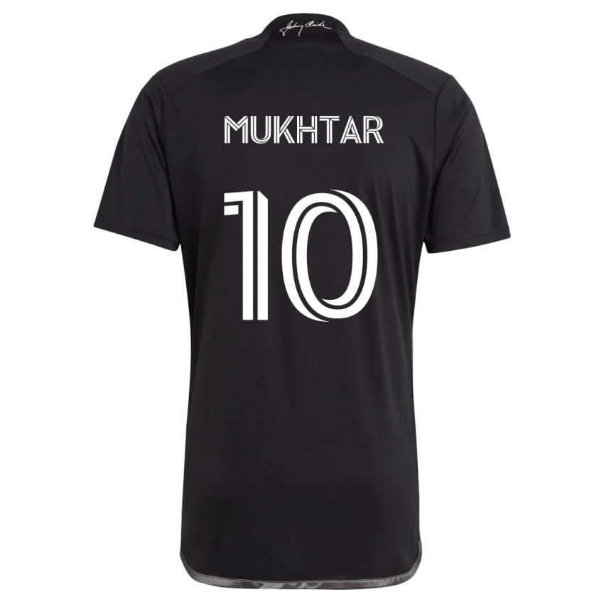 Niño Camiseta Hany Mukhtar #10 Negro 2ª Equipación 2024/25 La Camisa Argentina