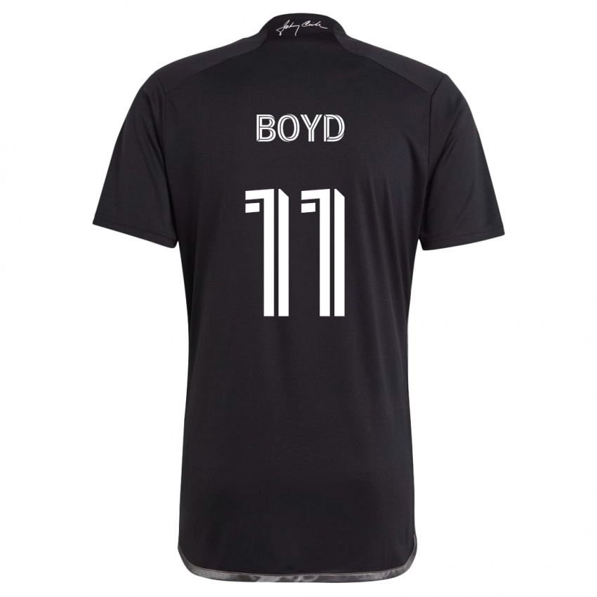 Niño Camiseta Tyler Boyd #11 Negro 2ª Equipación 2024/25 La Camisa Argentina