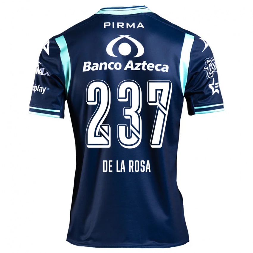 Niño Camiseta Álvaro De La Rosa #237 Azul Marino 2ª Equipación 2024/25 La Camisa Argentina