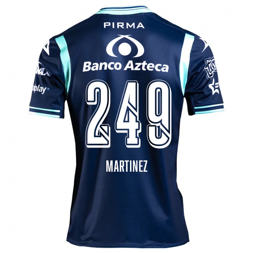 Niño Camiseta Juan Martínez #249 Azul Marino 2ª Equipación 2024/25 La Camisa Argentina