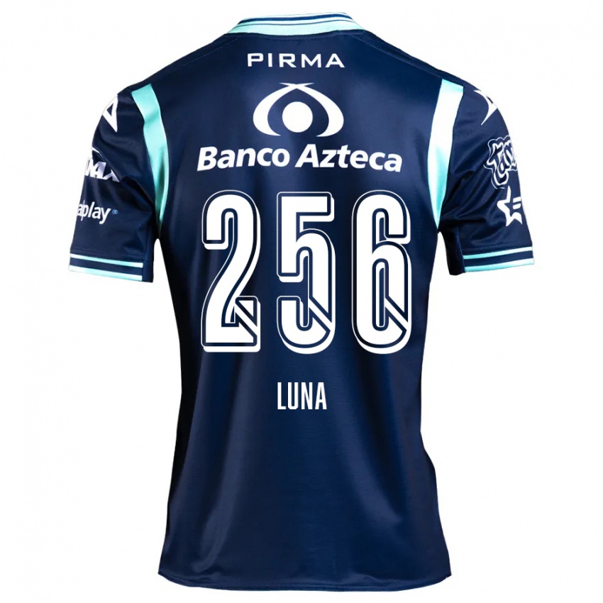 Niño Camiseta Ángel Luna #256 Azul Marino 2ª Equipación 2024/25 La Camisa Argentina