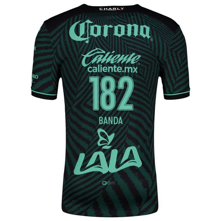 Niño Camiseta Iker Banda #182 Verde Negro 2ª Equipación 2024/25 La Camisa Argentina