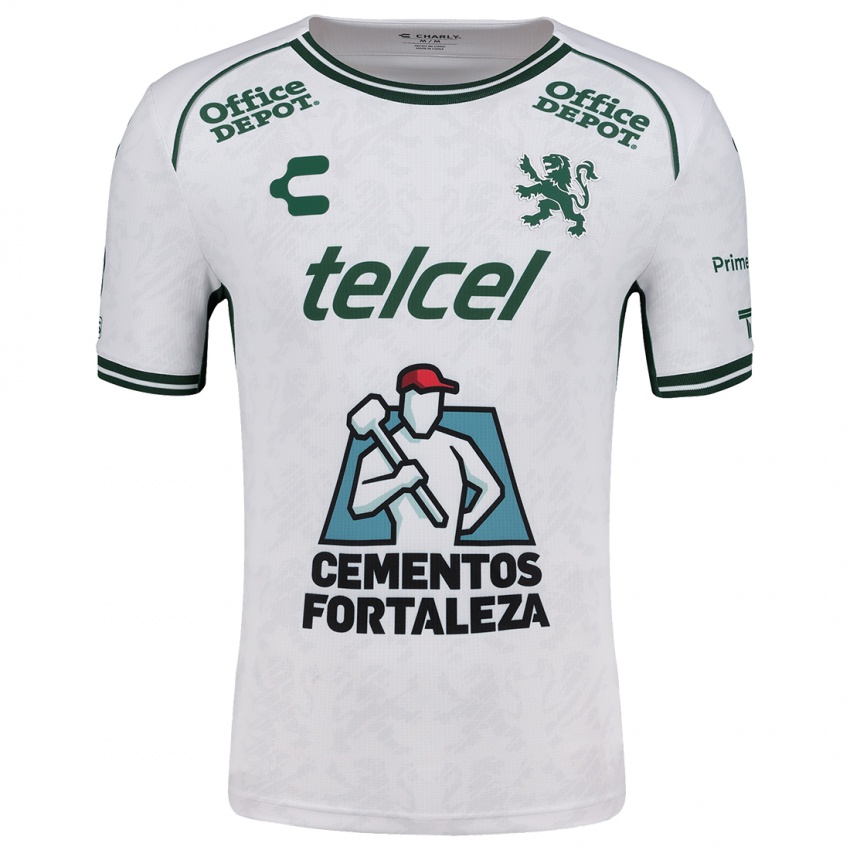 Niño Camiseta Angeles Martínez #1 Blanco Verde 2ª Equipación 2024/25 La Camisa Argentina