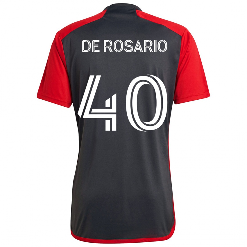 Hombre Camiseta Adisa De Rosario #40 Rojo Grayn 1ª Equipación 2024/25 La Camisa Argentina