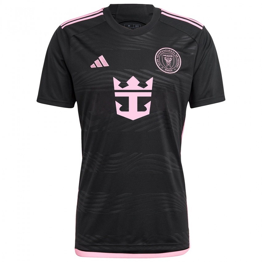 Hombre Camiseta Dairon Reyes #11 Negro 2ª Equipación 2024/25 La Camisa Argentina