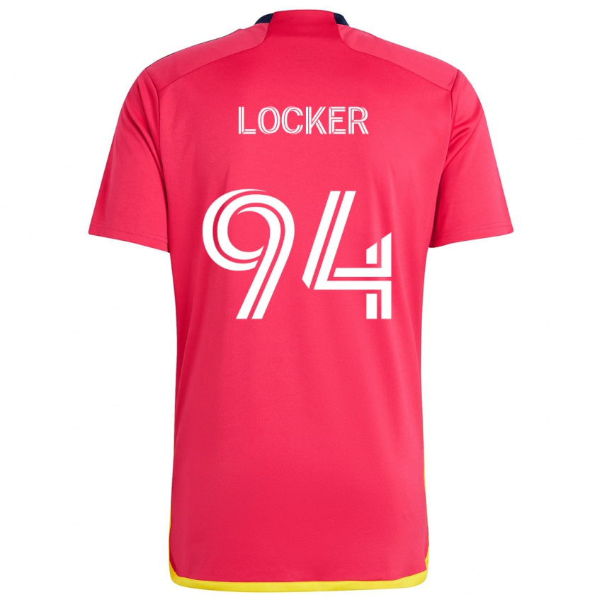 Mujer Camiseta Carson Locker #94 Rojo Azul 1ª Equipación 2024/25 La Camisa Argentina