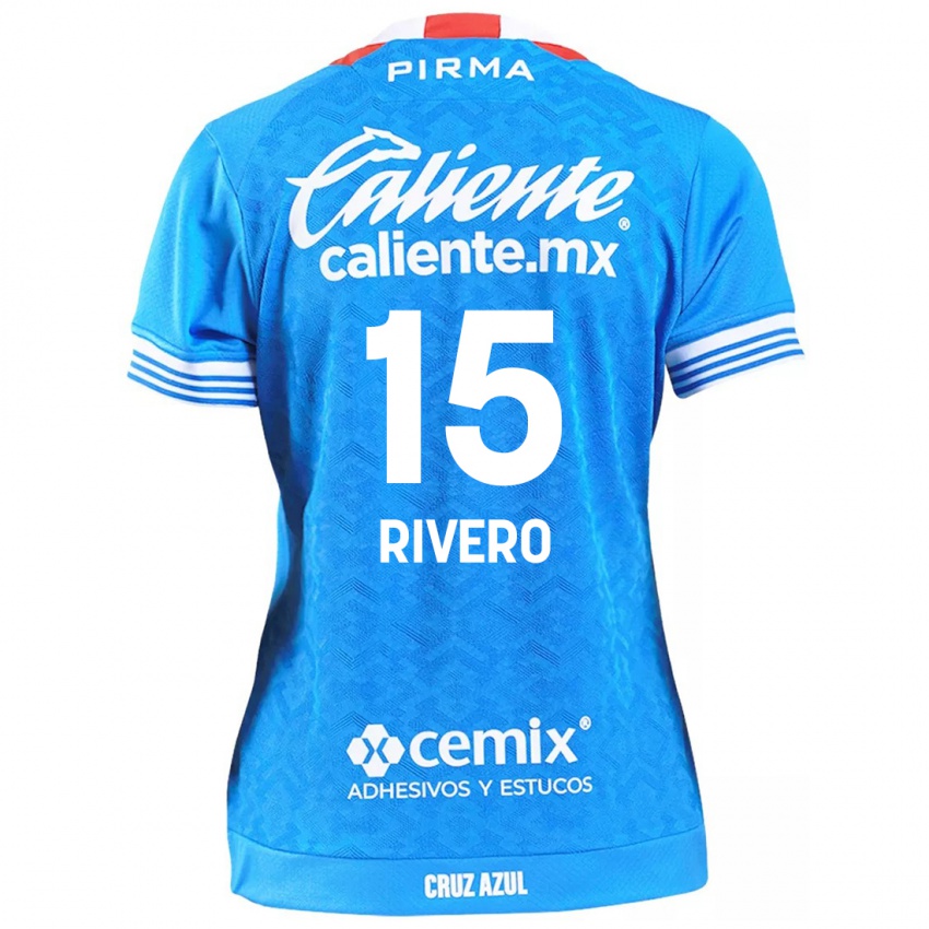 Niño Camiseta Ignacio Rivero #15 Cielo Azul 1ª Equipación 2024/25 La Camisa Argentina