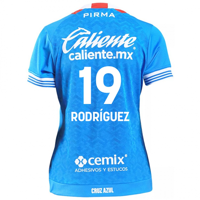 Niño Camiseta Carlos Rodríguez #19 Cielo Azul 1ª Equipación 2024/25 La Camisa Argentina