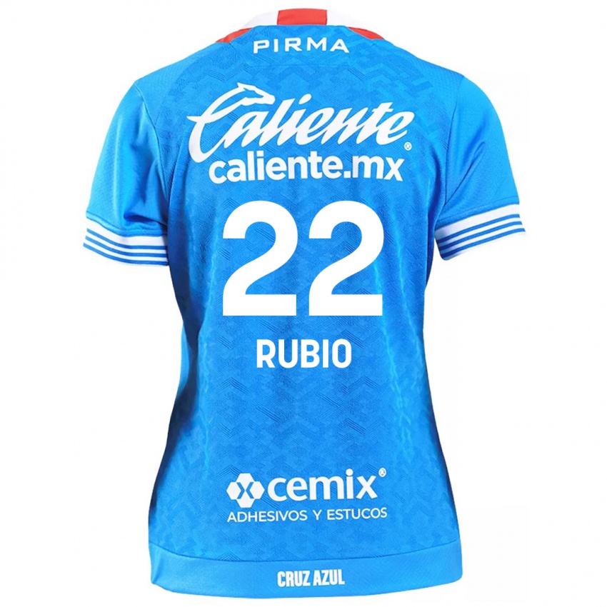 Niño Camiseta Raymundo Rubio #22 Cielo Azul 1ª Equipación 2024/25 La Camisa Argentina