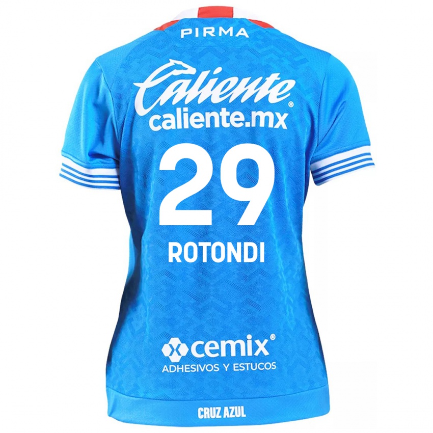 Niño Camiseta Carlos Rotondi #29 Cielo Azul 1ª Equipación 2024/25 La Camisa Argentina