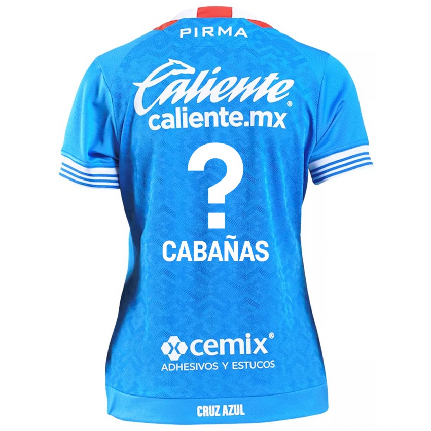 Niño Camiseta Alfredo Cabañas #0 Cielo Azul 1ª Equipación 2024/25 La Camisa Argentina