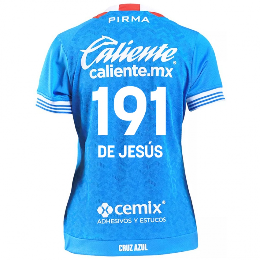 Niño Camiseta Luis De Jesús #191 Cielo Azul 1ª Equipación 2024/25 La Camisa Argentina