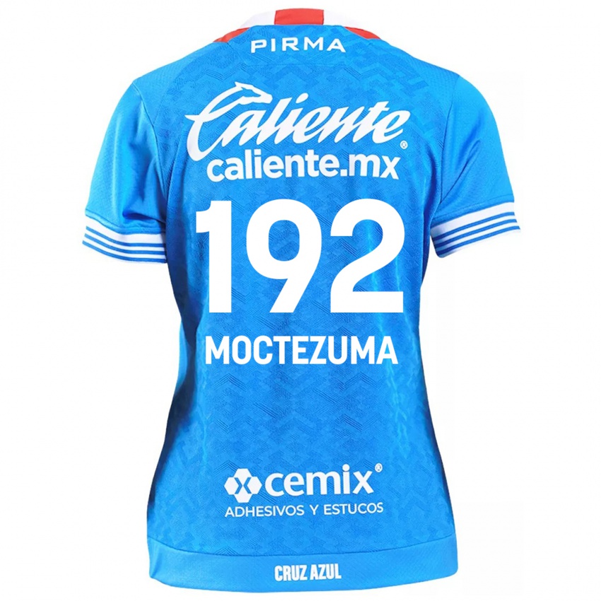 Niño Camiseta Brayan Moctezuma #192 Cielo Azul 1ª Equipación 2024/25 La Camisa Argentina