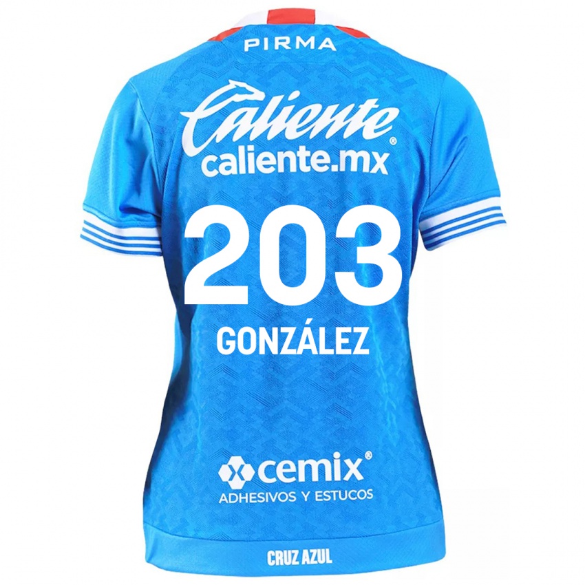 Niño Camiseta Rogelio González #203 Cielo Azul 1ª Equipación 2024/25 La Camisa Argentina