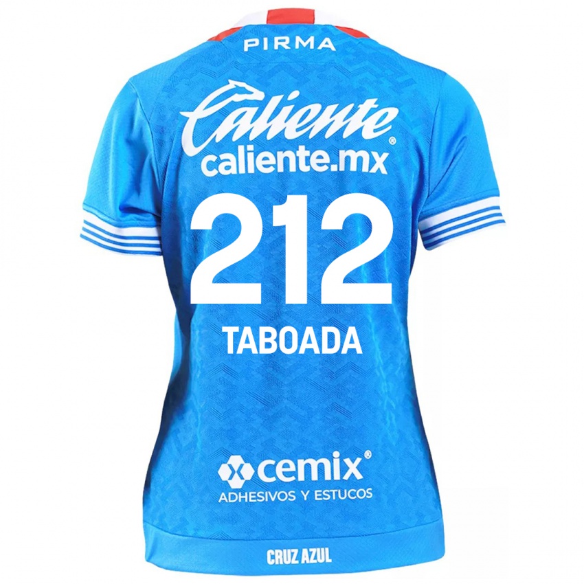 Niño Camiseta Víctor Taboada #212 Cielo Azul 1ª Equipación 2024/25 La Camisa Argentina